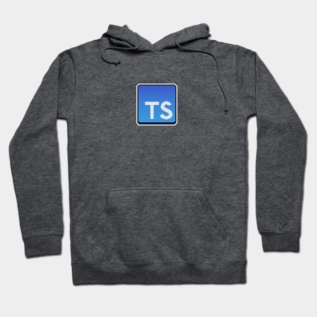 TypeScript PixelArt Hoodie by astrellonart